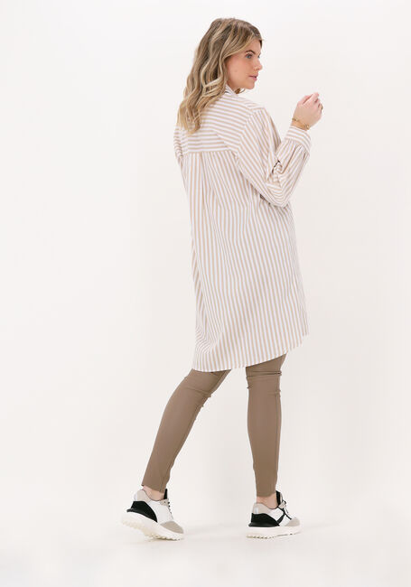 Beige OBJECT Mini jurk OBJANNIS L/S SHIRT - large