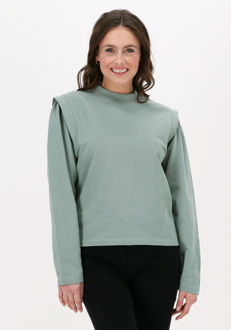 Groene ANOTHER LABEL Trui KASUGA SWEATER - large