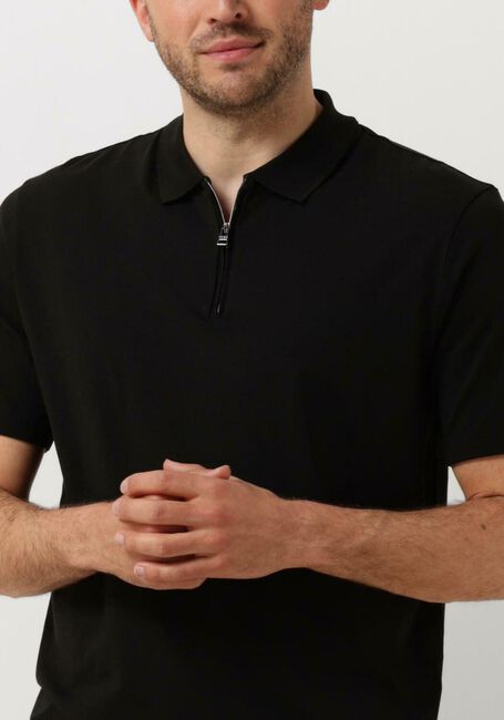 Zwarte HUGO Polo DEKOK233 - large
