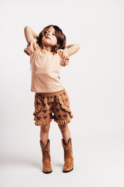 Oranje BAJE STUDIO Korte broek CASARES - large