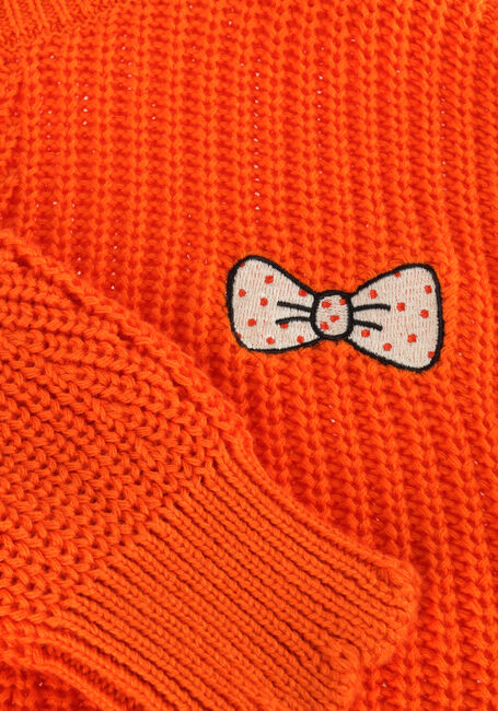Koraal CARLIJNQ Trui BOW-GIRLS SWEATER WITH RUFFLES - large