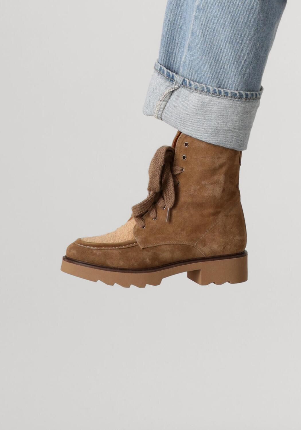 Beige CTWLK Veterboots FONDA - large