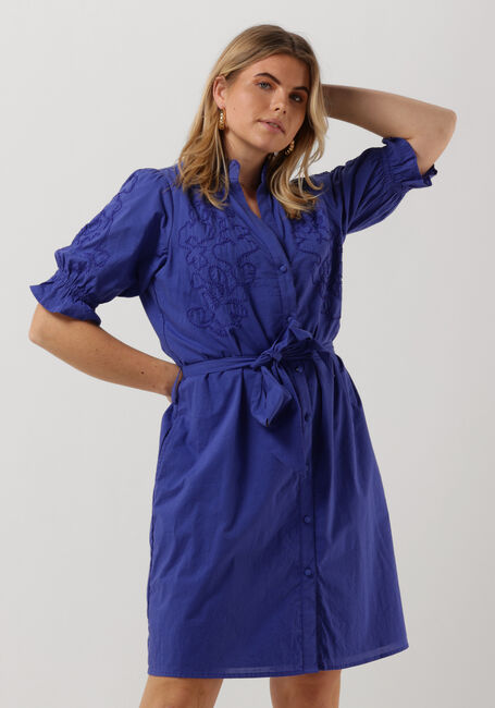 Blauwe FABIENNE CHAPOT Mini jurk GEORGE DRESS 107 - large