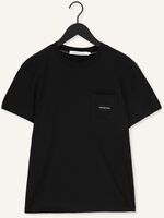 Zwarte CALVIN KLEIN T-shirt MIX MEDIA MESH POCKET TEE Zwarte CALVIN KLEIN T-shirt MIX MEDIA MESH POCKET TEE - medium