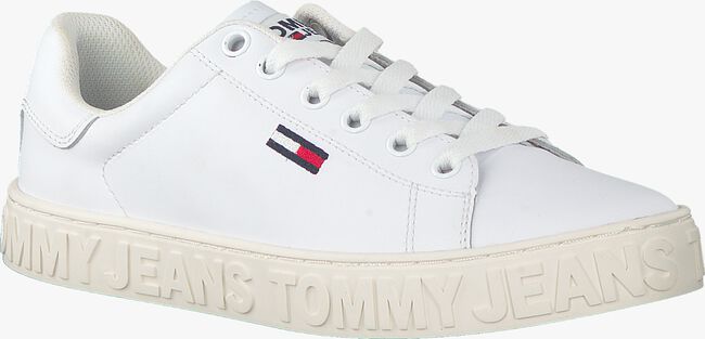 Witte TOMMY HILFIGER Lage sneakers COOL TOMMY JEANS SNEAKER WMNS - large