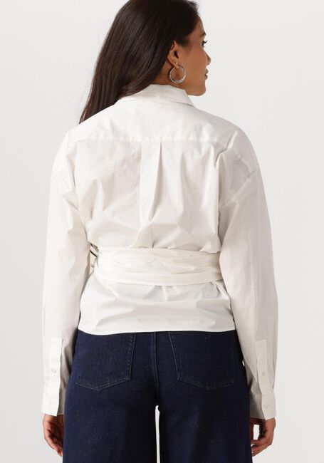 Witte ANOTHER LABEL Blouses ELIF TOP L/S - large