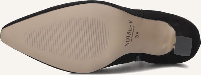Zwarte NOTRE-V Enkellaarsjes 21033 Zwarte NOTRE-V Enkellaarsjes 21033 - large