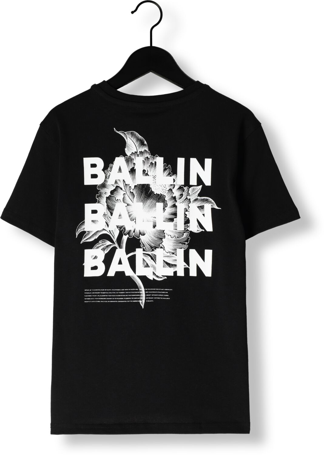 BALLIN Jongens Polo's & T-shirts 017131 Zwart