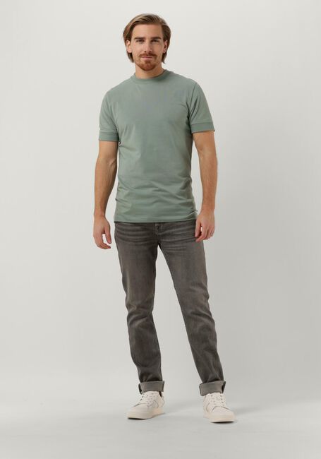 Groene DRYKORN T-shirt ANTON  - large