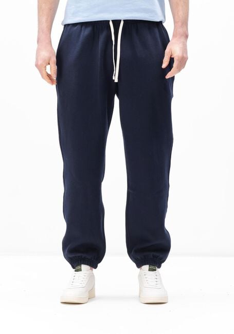 Donkerblauwe TOMMY HILFIGER Joggingbroek ESSENTIAL FLEECE SWEATPANTS - large