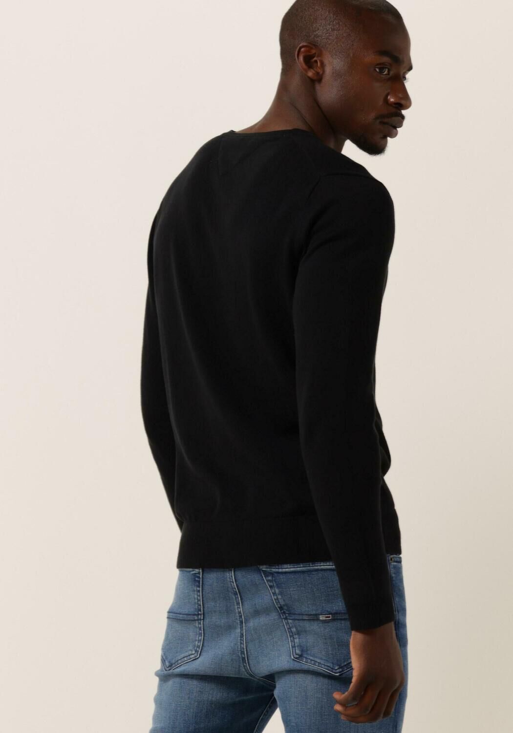 Zwarte tommy hilfiger trui deals