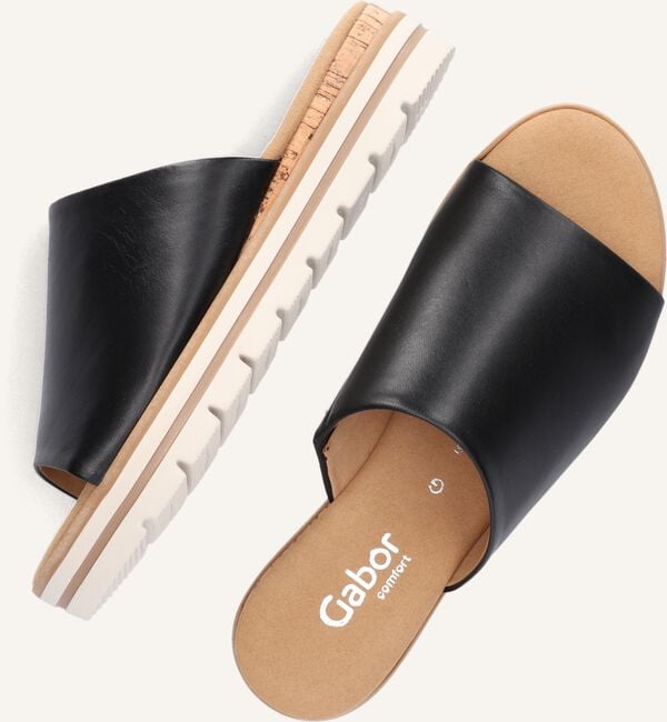 Zwarte GABOR Slippers 770.1 Zwarte GABOR Slippers 770.1 - large