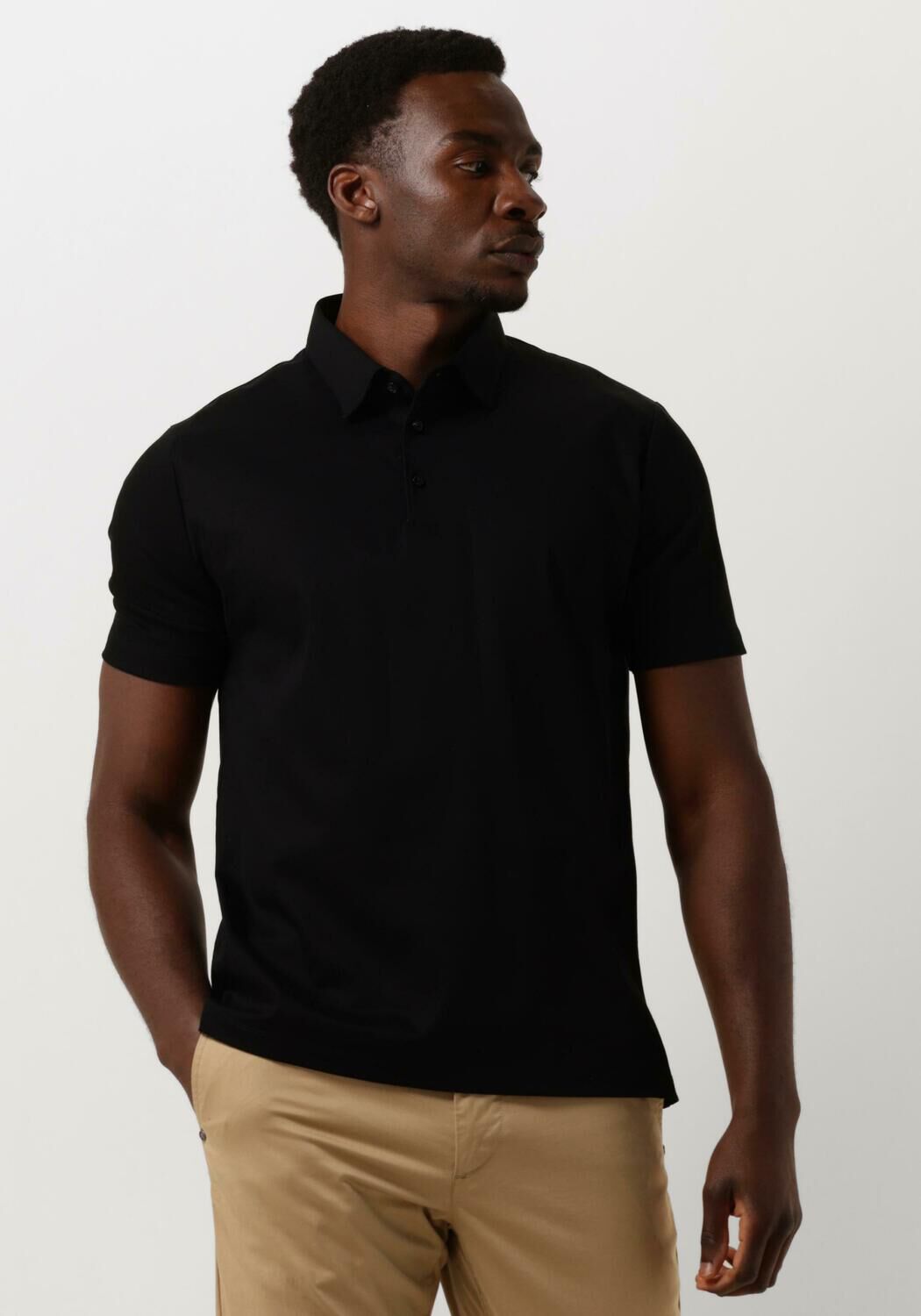 Desoto Heren Polo & T-shirts Kent Stijl Black Heren