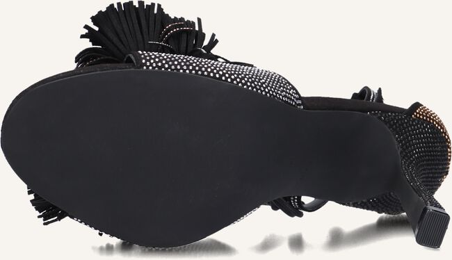 Zwarte KURT GEIGER LONDON Sandalen met hak POM POM ANKLE TIE Zwarte KURT GEIGER LONDON Sandalen met hak POM POM ANKLE TIE - large