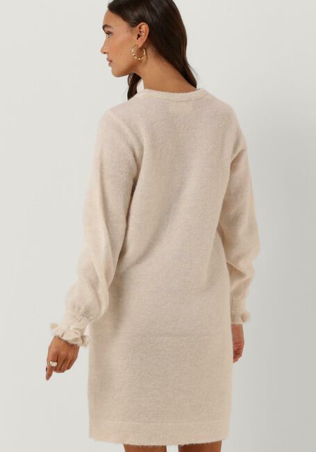Beige SELECTED FEMME Mini jurk SIA JUMA LS KNIT DRESS - large