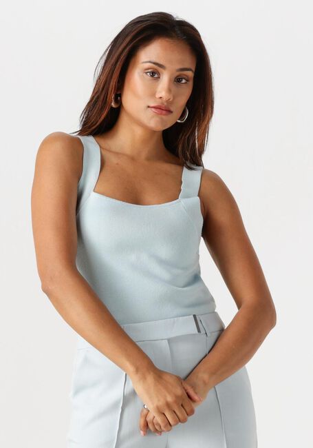 Lichtblauwe AAIKO Top ZENA VIS 302 - large