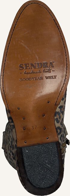 Beige SENDRA Enkellaarsjes 16751 Beige SENDRA Enkellaarsjes 16751 - large