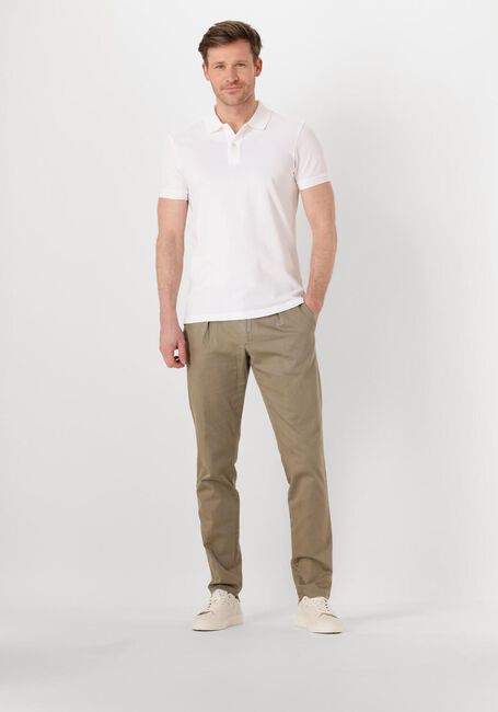 Witte PROFUOMO Polo POLO SHORT SLEEVE - large