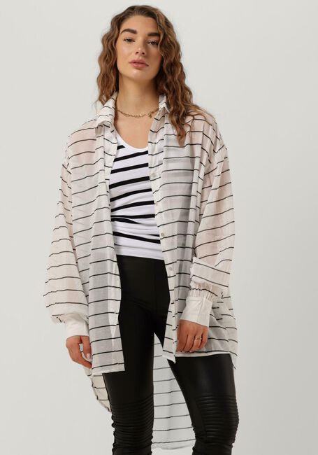 Ecru 10DAYS Blouses OVERSIZED BLOUSE STRIPE - large