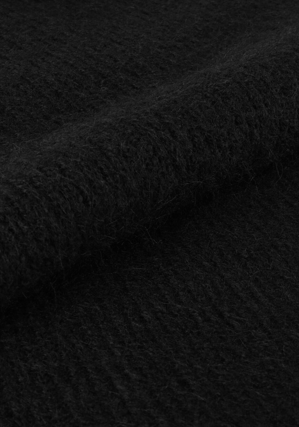 Zwarte SELECTED WOMEN Midi jurk SLFMALINE LS KNIT DRESSHIGH NECK - large