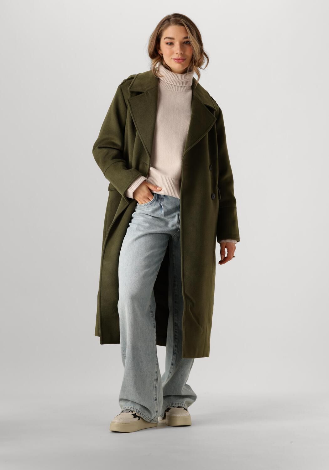 Freebird Groene Odes Jas voor Vrouwen Green Dames