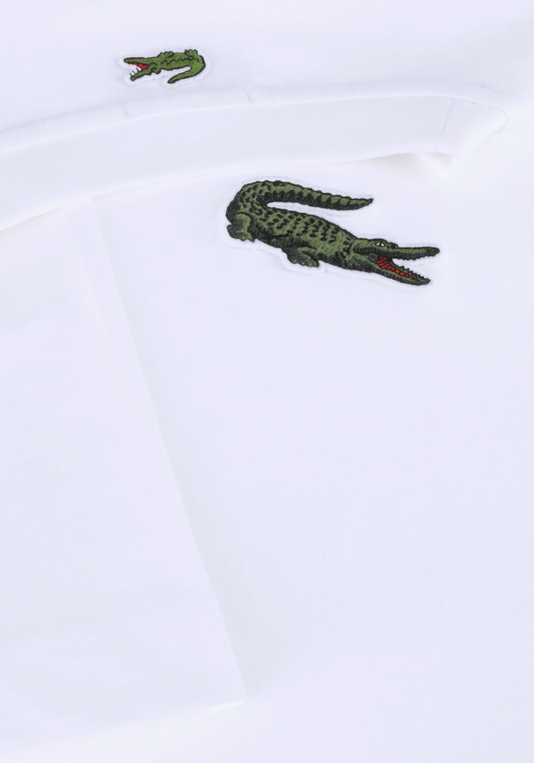 Witte LACOSTE T-shirt TH0062 - large