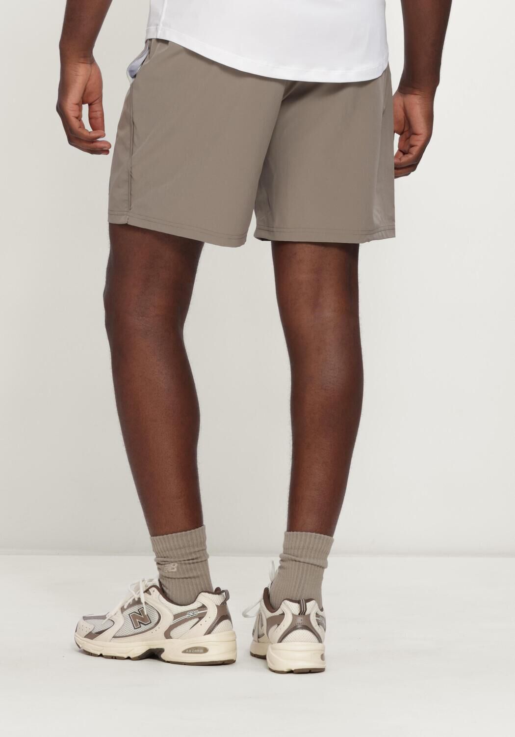 AIRFORCE Heren Broeken Cole Sport Short Taupe