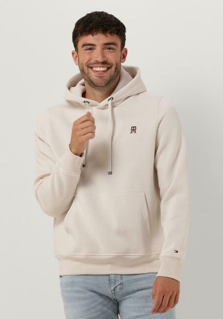 Gebroken wit TOMMY HILFIGER Sweater SMALL IMD HOODY - large