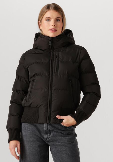 Zwarte AIRFORCE Gewatteerde jas TATE BOMBER - large