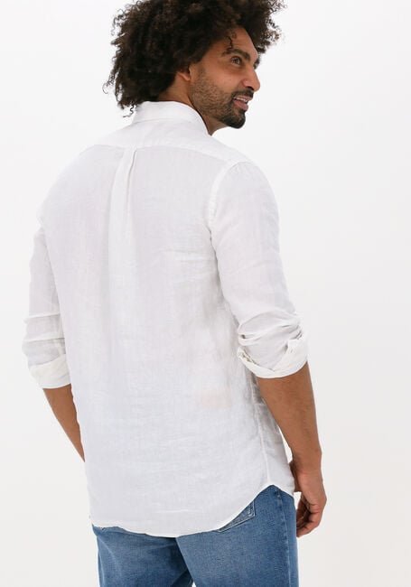 Gebroken wit SELECTED HOMME Casual overhemd SLHREGKYLIAN-LINEN SHIRT - large