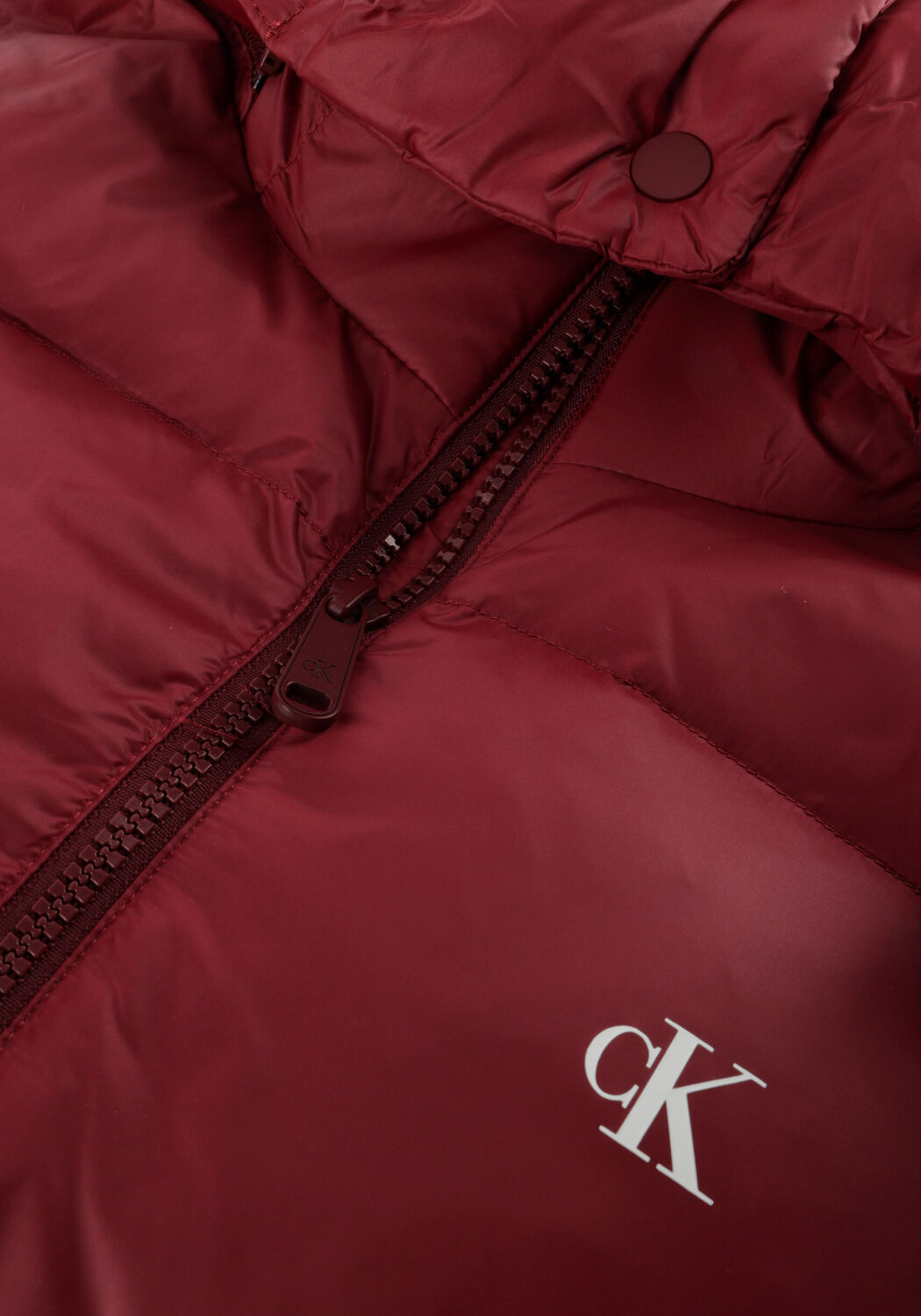 Bordeaux CALVIN KLEIN Gewatteerde jas ESSENTIAL MIDWEIGHT PUFFER JACKE - large