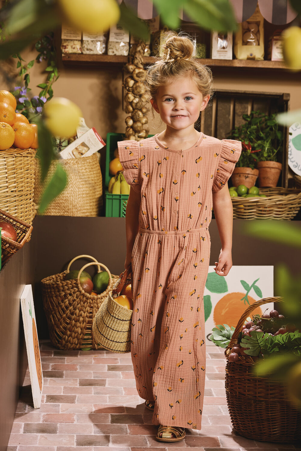 Z8 Meisjes Jumpsuits Paola Oranje