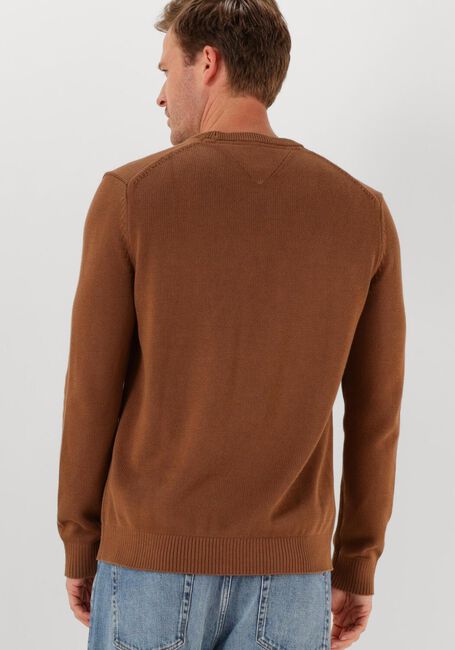 Bruine TOMMY JEANS Sweater TJM SLIM ESS SWEATER EXTS - large
