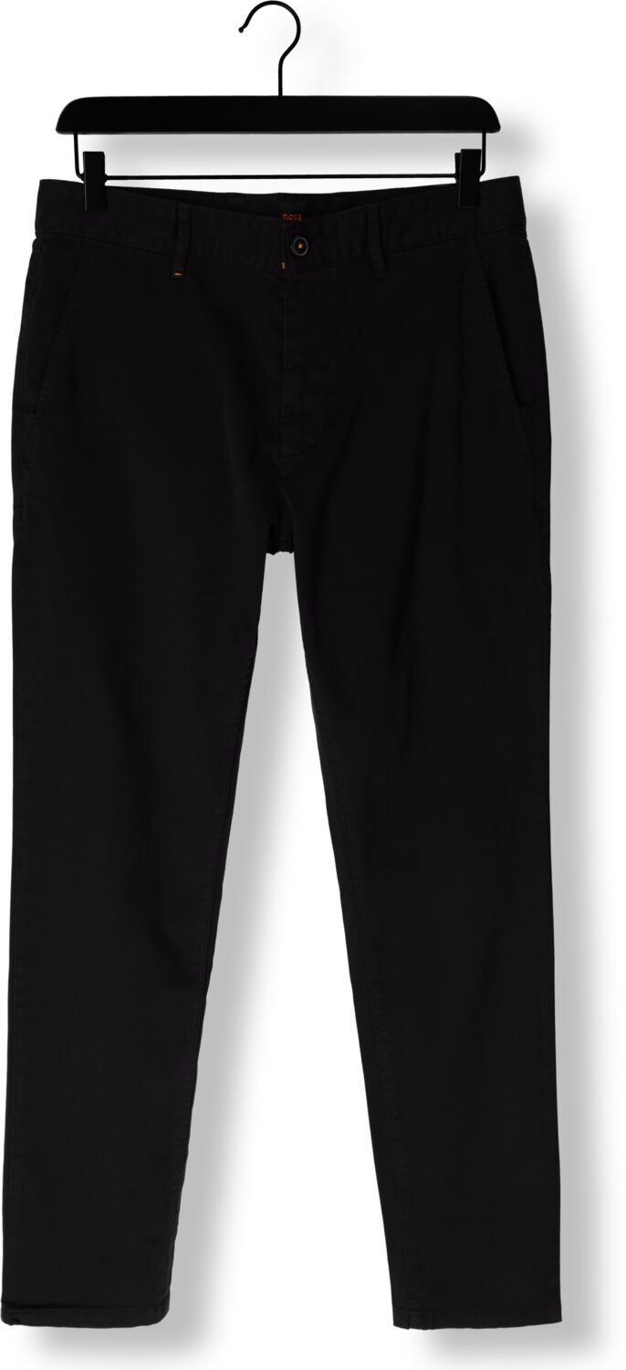 BOSS ORANGE Heren Broeken Chino_slim Zwart