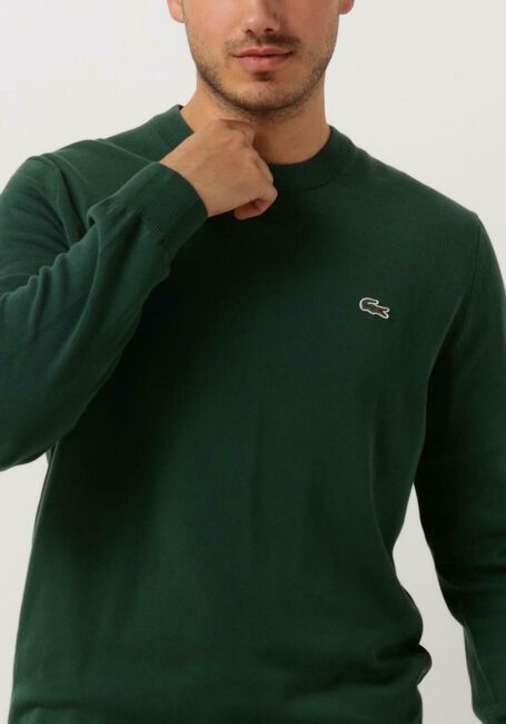 Donkergroene LACOSTE Trui 1HA1 MEN SWEATER - large