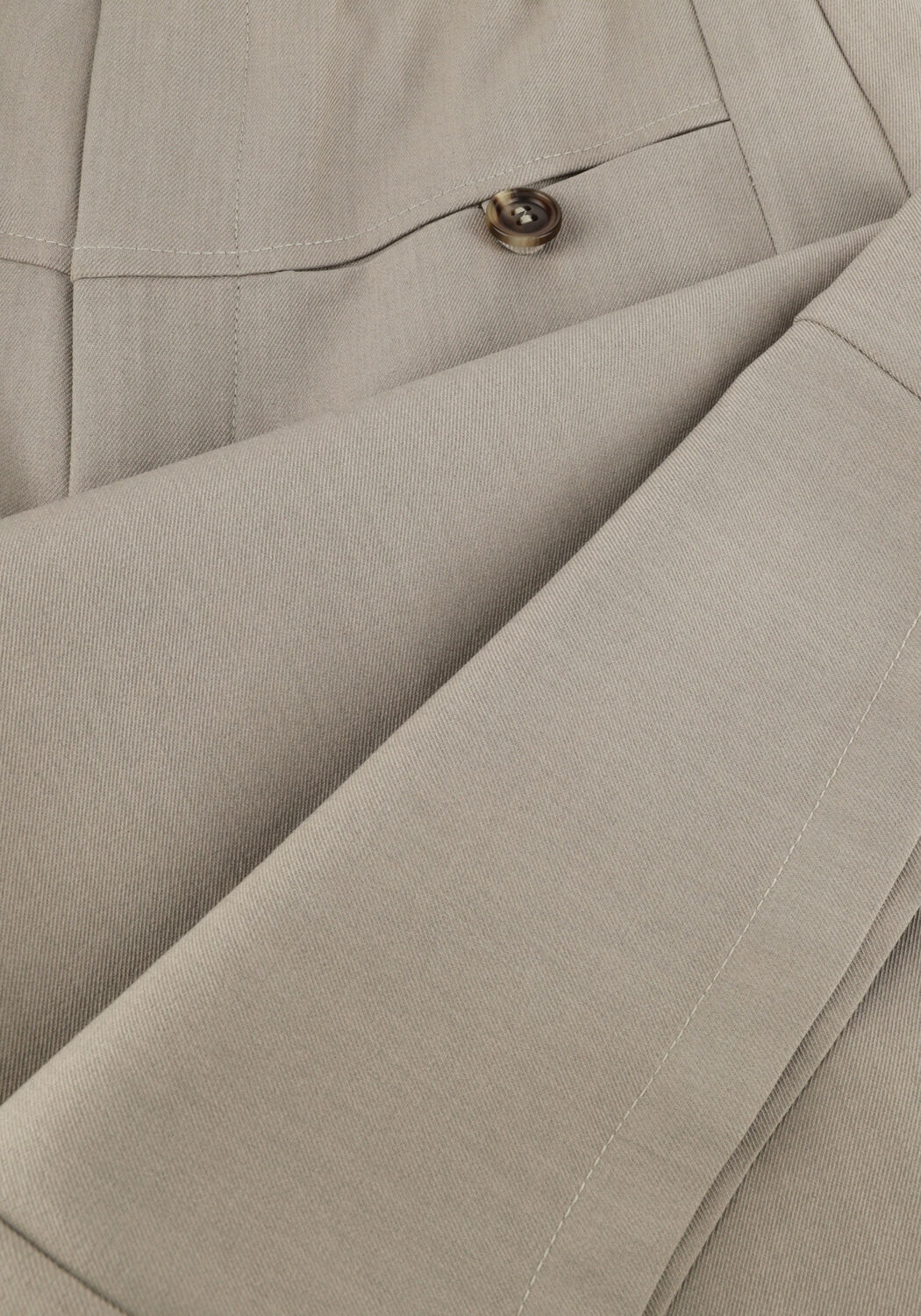 Taupe NEO NOIR Wijde broek MASSIE STRUCTURE PANTS - large