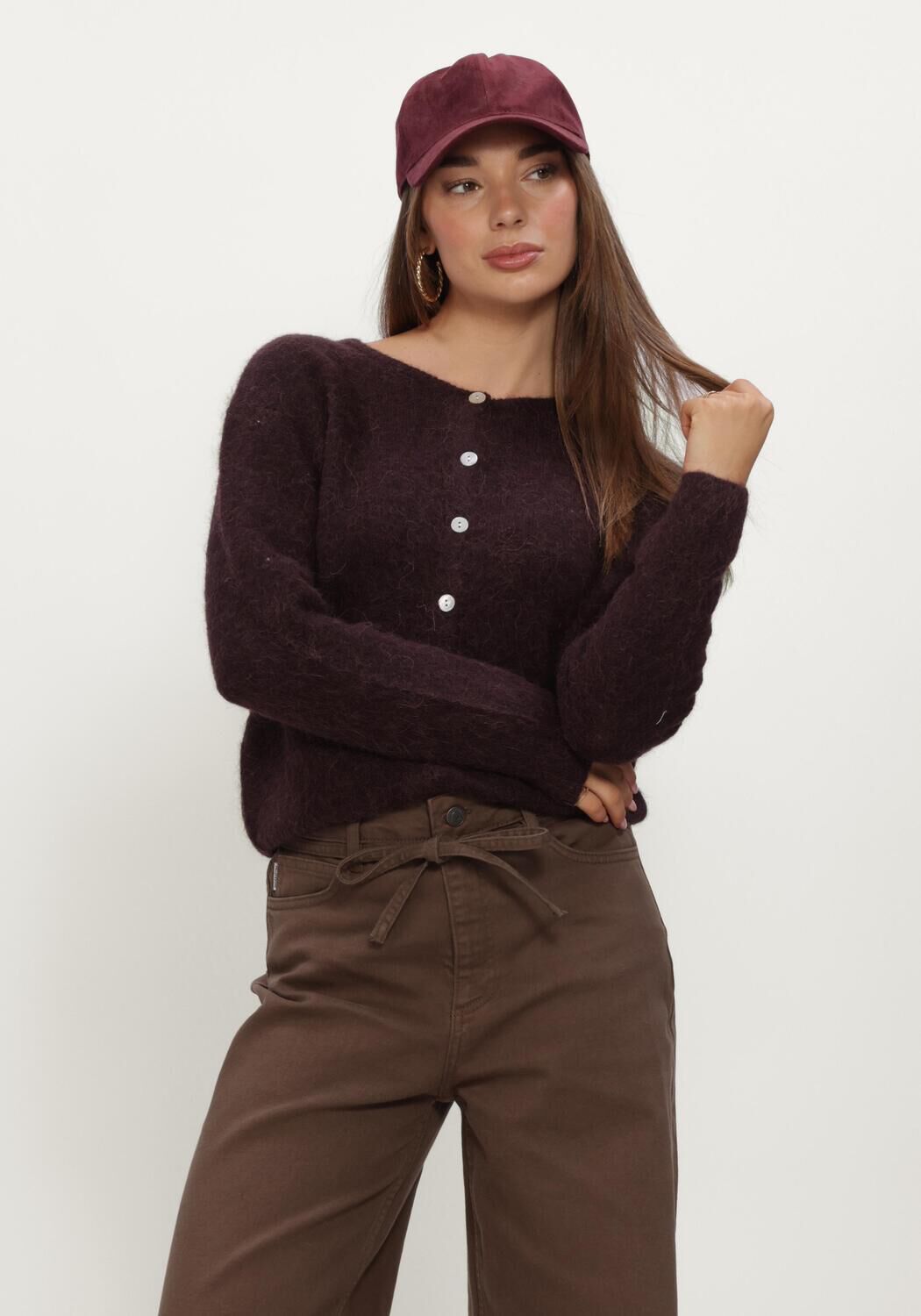Bordeaux BOII STUDIOS Vest FLORA - large