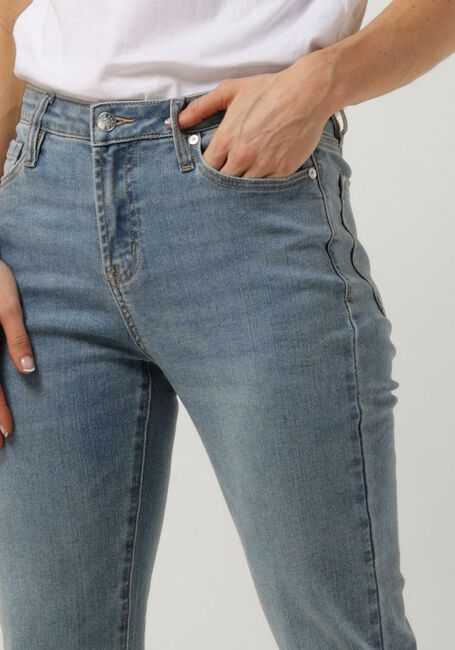 Blauwe JANICE Bootcut jeans COOPER - large