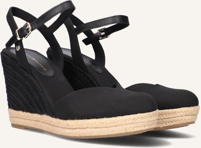 Zwarte TOMMY HILFIGER Espadrilles BASIC CLOSED TOE HIGH WEDGE Zwarte TOMMY HILFIGER Espadrilles BASIC CLOSED TOE HIGH WEDGE - large