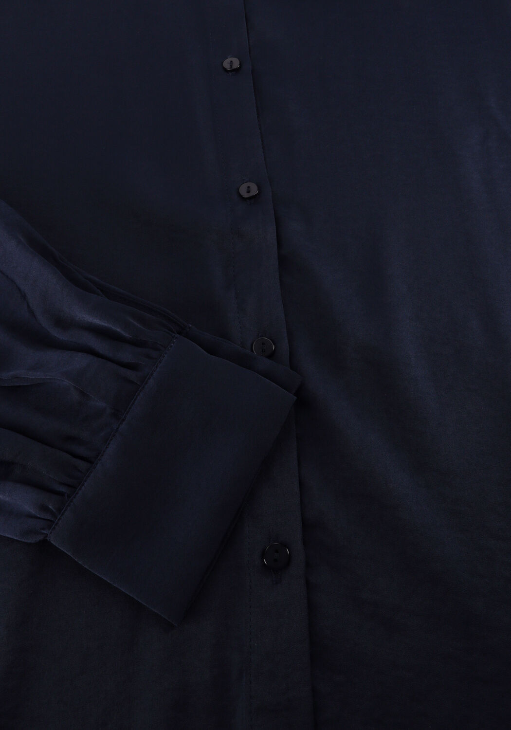 Donkerblauwe MSCH COPENHAGEN Blouses MSCHSANDELINE MALUCA SHIRT - large