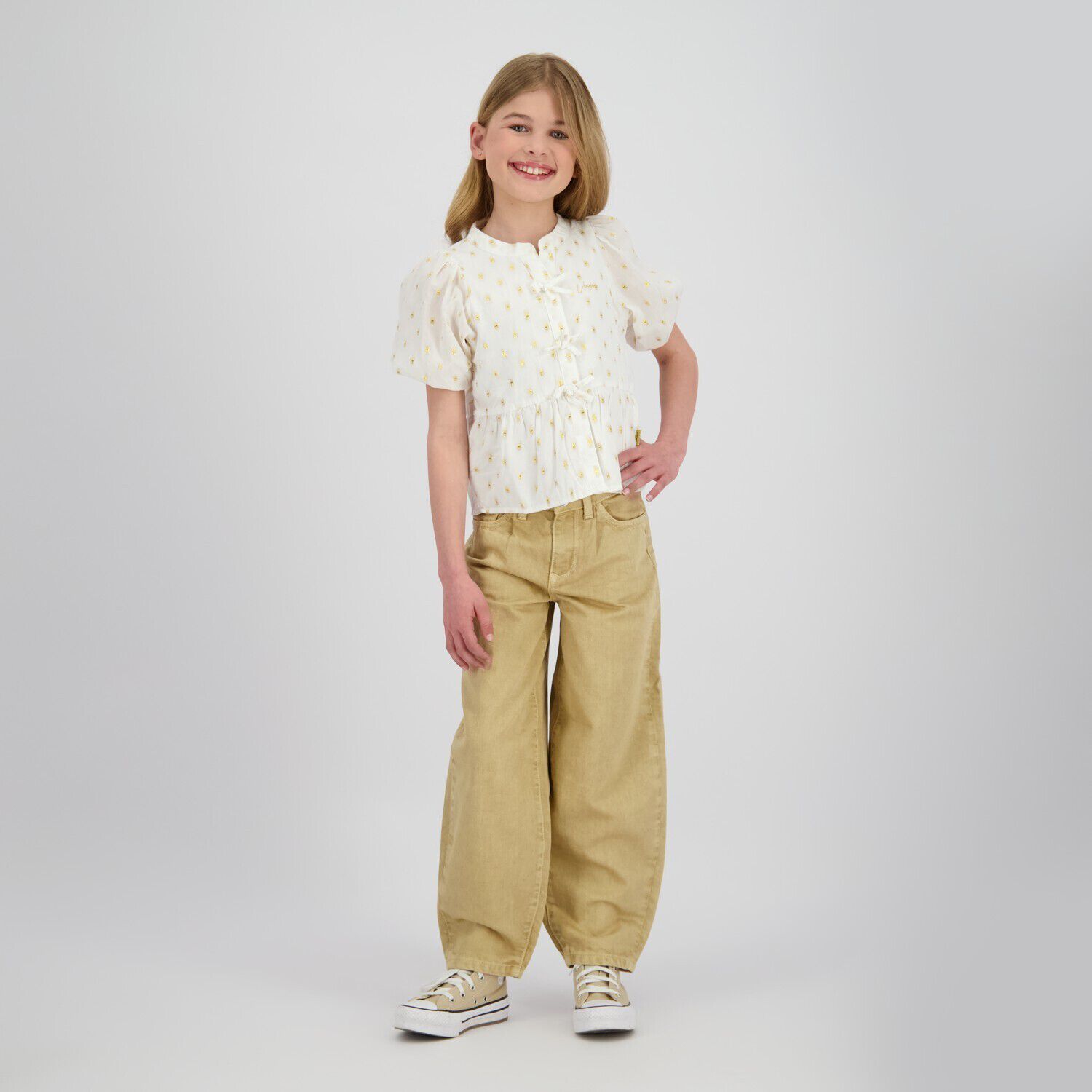 Zand VINGINO Wide jeans CAMILLA - large