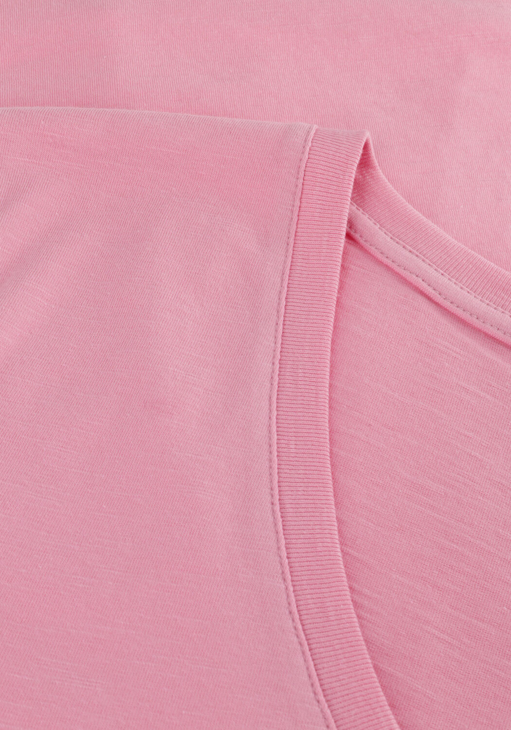 Roze CC HEART T-shirt BASIC V-NECK T-SHIRT - large