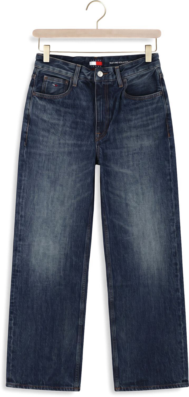 TOMMY JEANS Dames Jeans Mia Mid Relaxed Straight Dj5051 Blauw