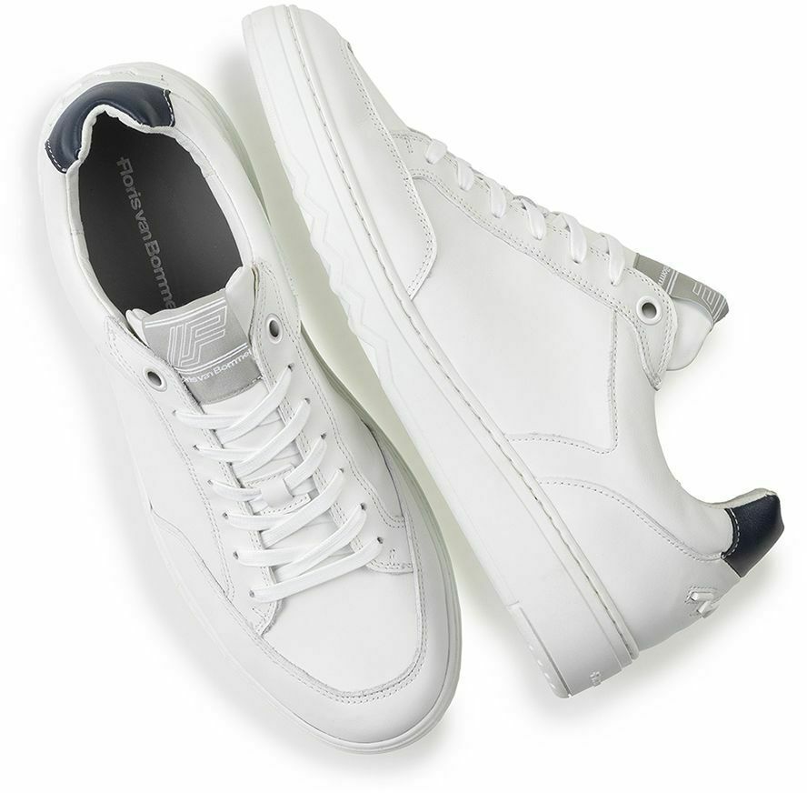 Witte FLORIS VAN BOMMEL Lage sneakers SFM-10183 KUPSTER - medium