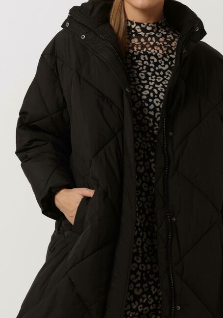 Zwarte NOTRE-V Gewatteerde jas PUFFER DIAMOND - large