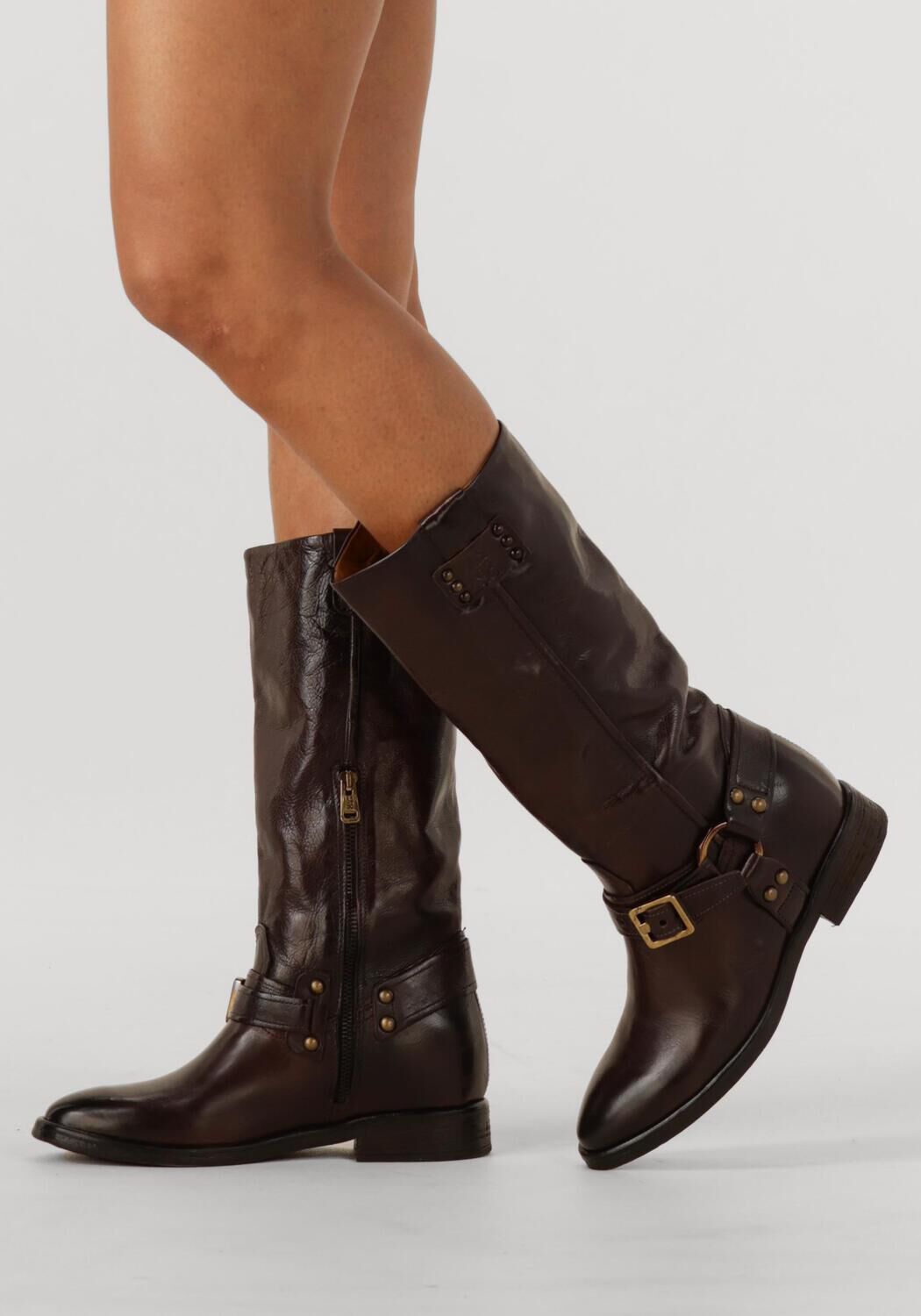 Bruine A.S.98 Hoge laarzen C84205 - large