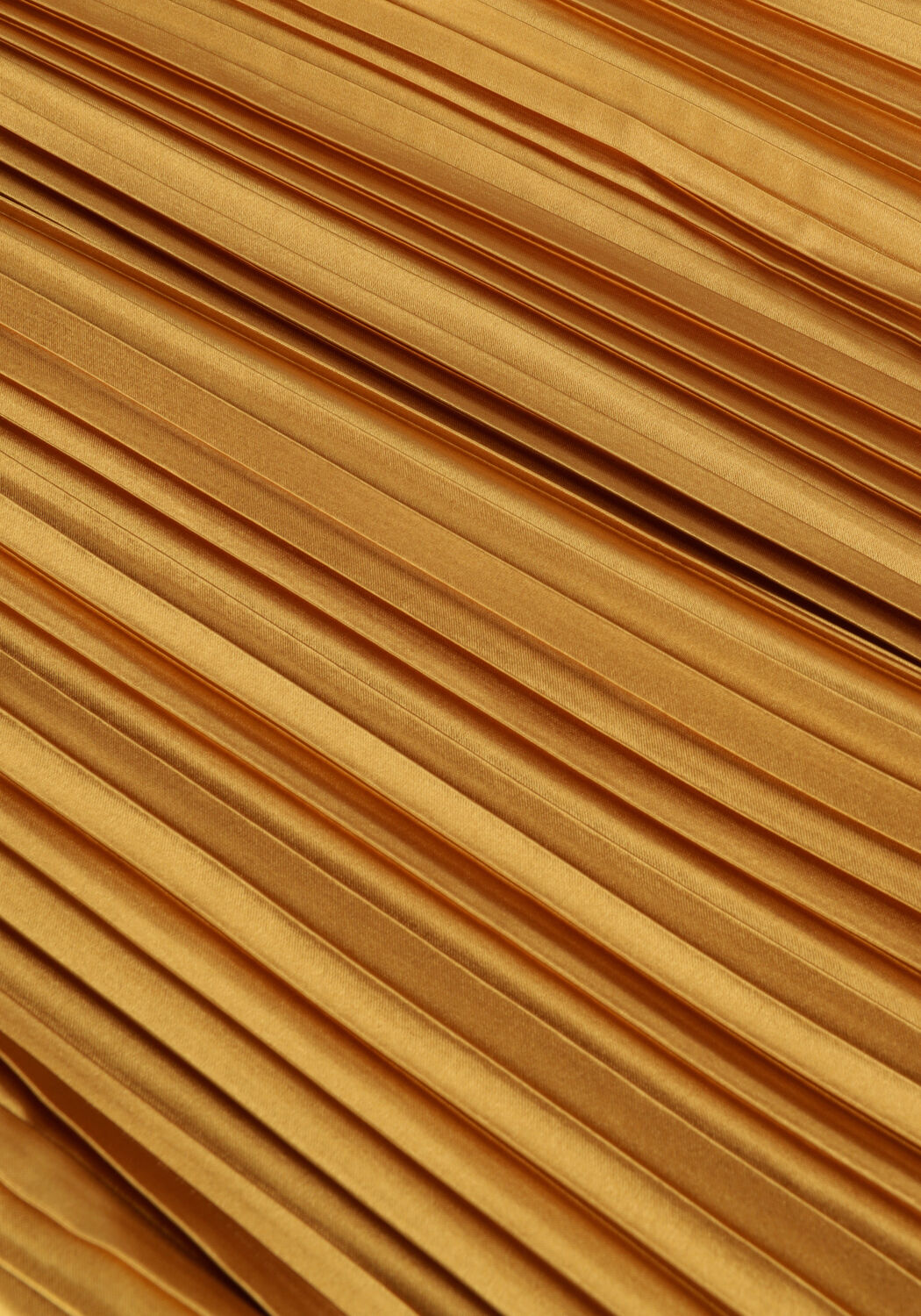 Gouden AMAYA AMSTERDAM Wijde broek ABBY PLISSE PANTS - large