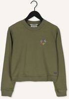 Groene SCOTCH & SODA Sweater REGULAR FIT CROPPED CREWNECK Groene SCOTCH & SODA Sweater REGULAR FIT CROPPED CREWNECK - medium