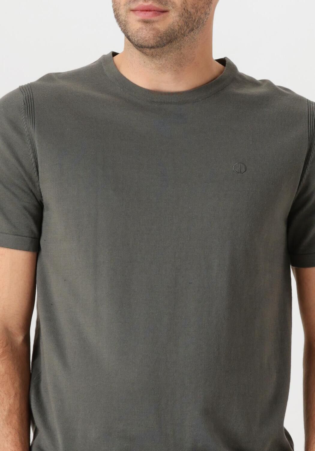DSTREZZED Heren Polo's & T-shirts Zeke Tee Grijs