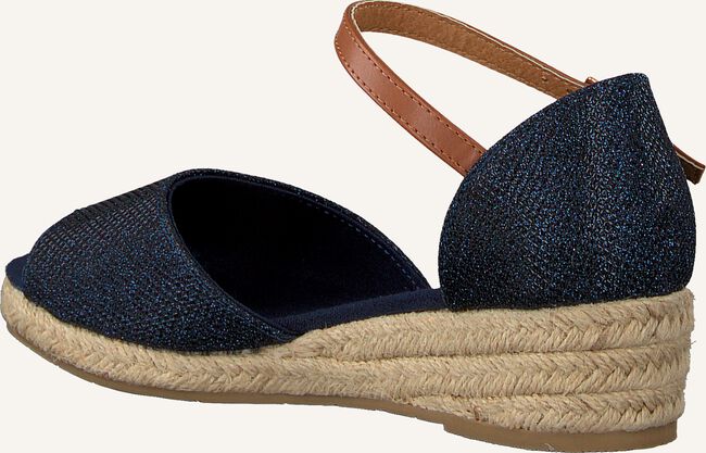 Blauwe TOMMY HILFIGER Platte sandalen ROPE WEDGE SANDAL Blauwe TOMMY HILFIGER Platte sandalen ROPE WEDGE SANDAL - large